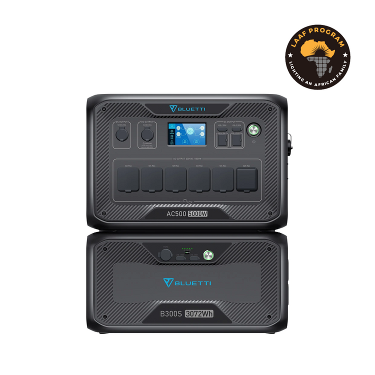 BLUETTI AC500 + B300S Home Battery Backup
