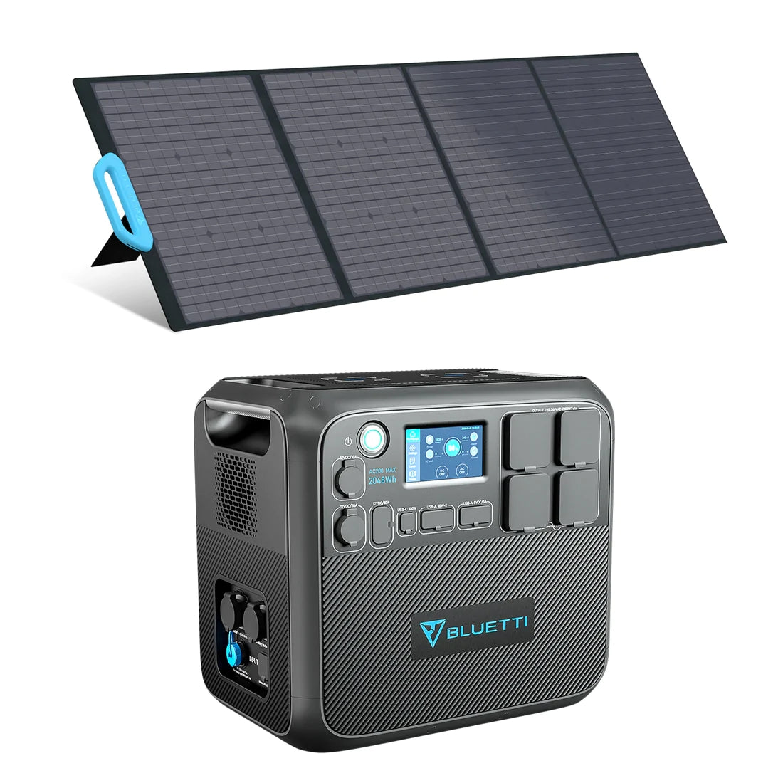 BLUETTI AC200MAX + PV200 Solar Generator Kit