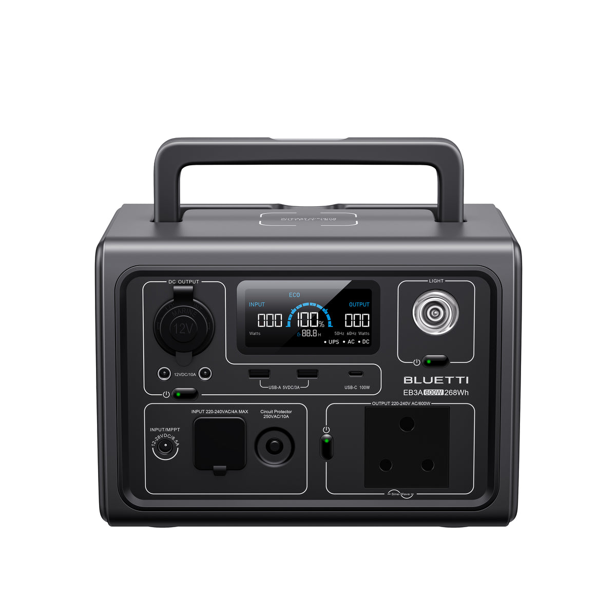 BLUETTI EB3A + PV200 Solar Generator Kit