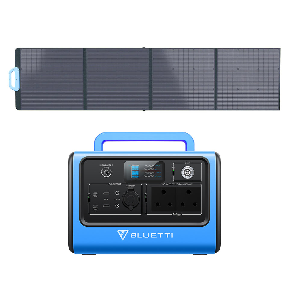BLUETTI EB70 + PV200 Solar Generator Kit