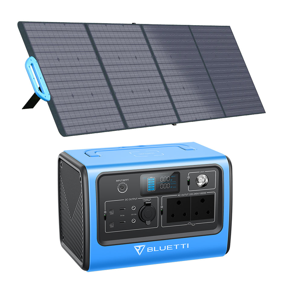 BLUETTI EB70 + PV200 Solar Generator Kit