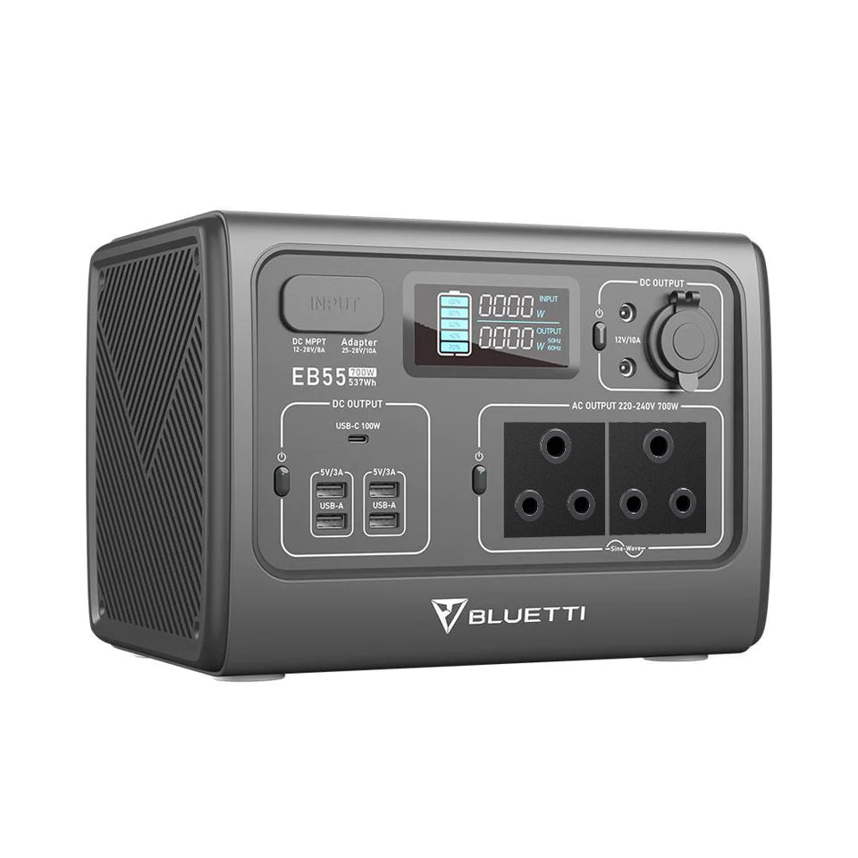 BLUETTI EB55 + PV120 Solar Generator Kit