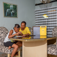 BLUETTI P-200 + PV55 Solar Power Home Kit