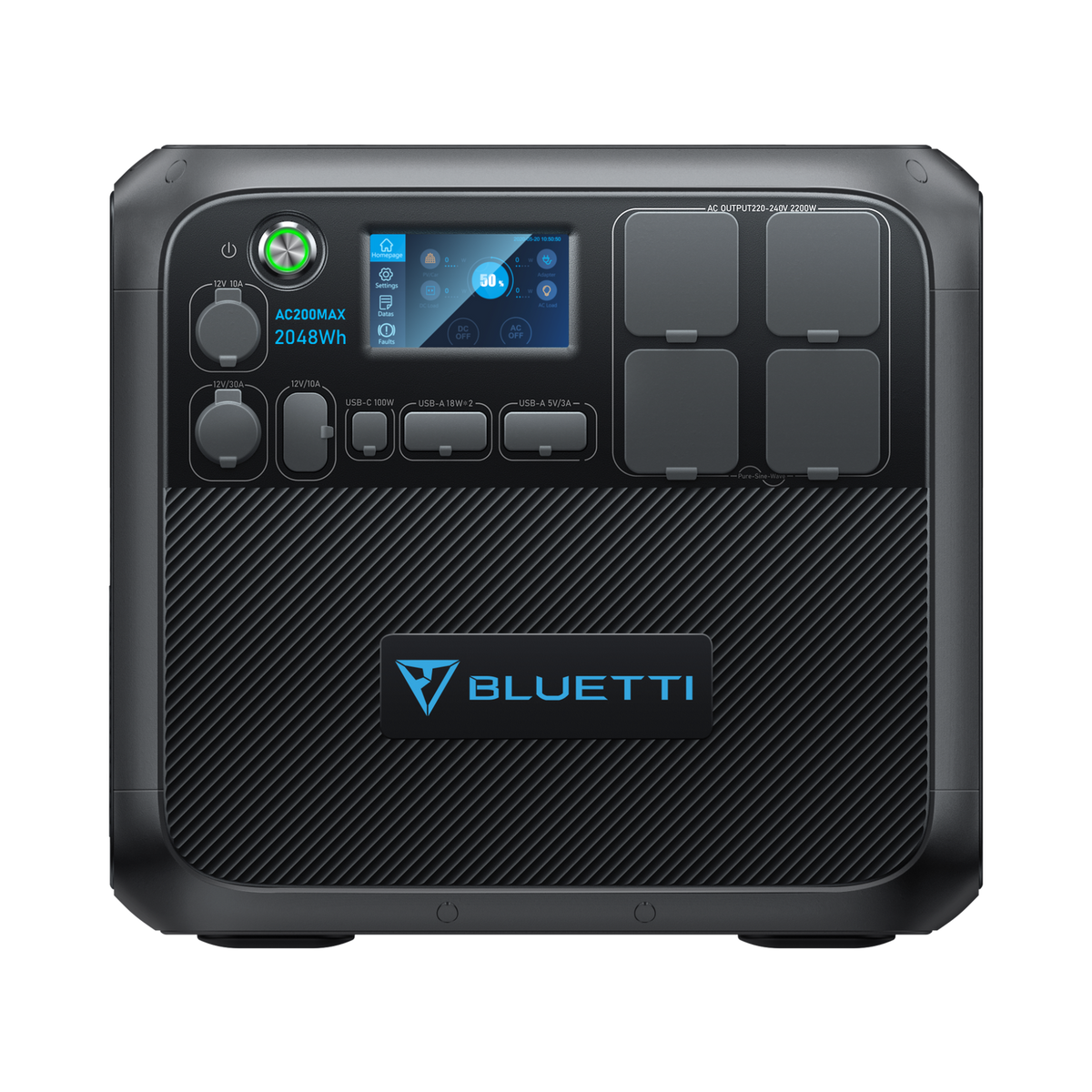 BLUETTI AC200MAX Expandable Power Station | 2200W 2048Wh (Refurbished)