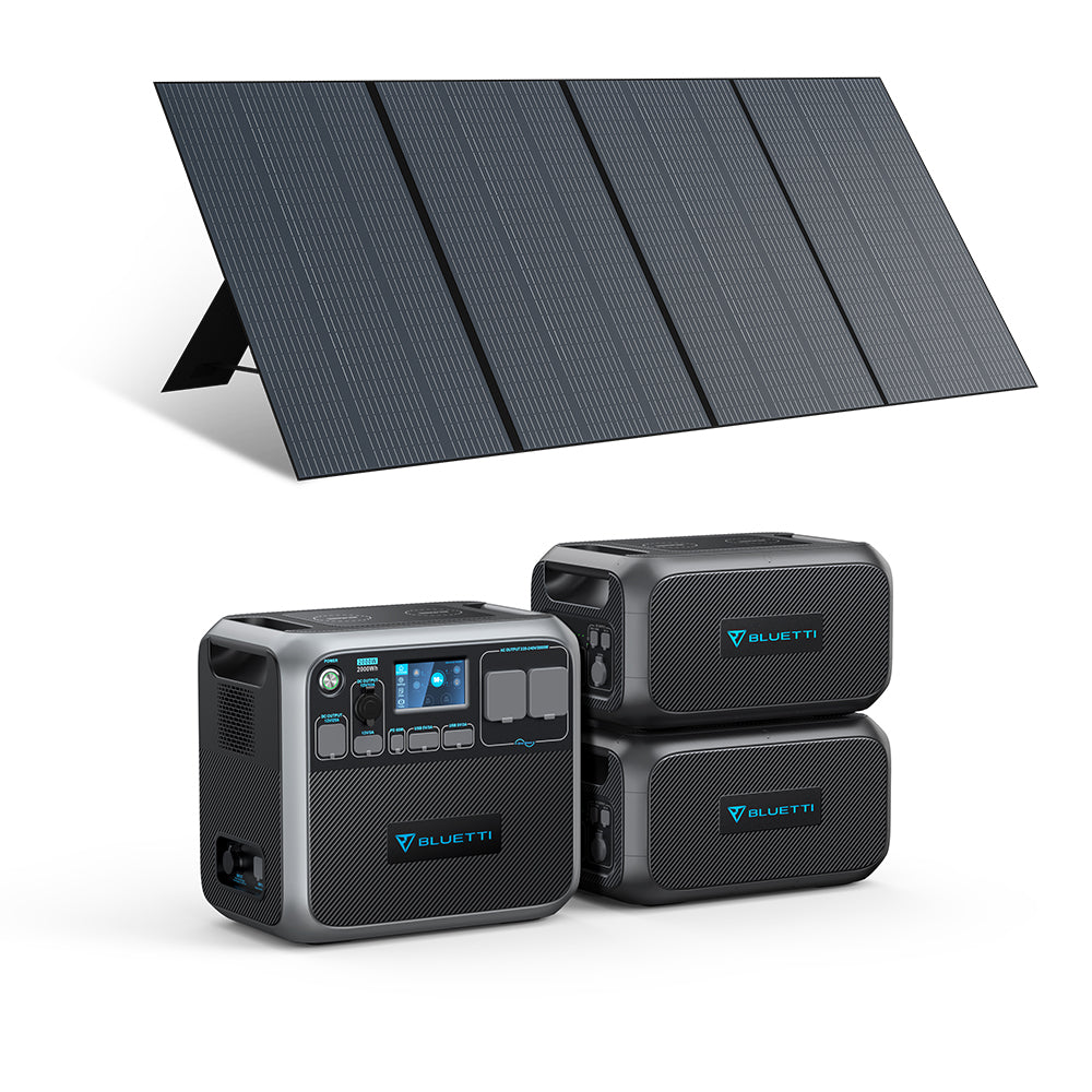 BLUETTI AC200P + B230 + PV350 Solar Generator Kit