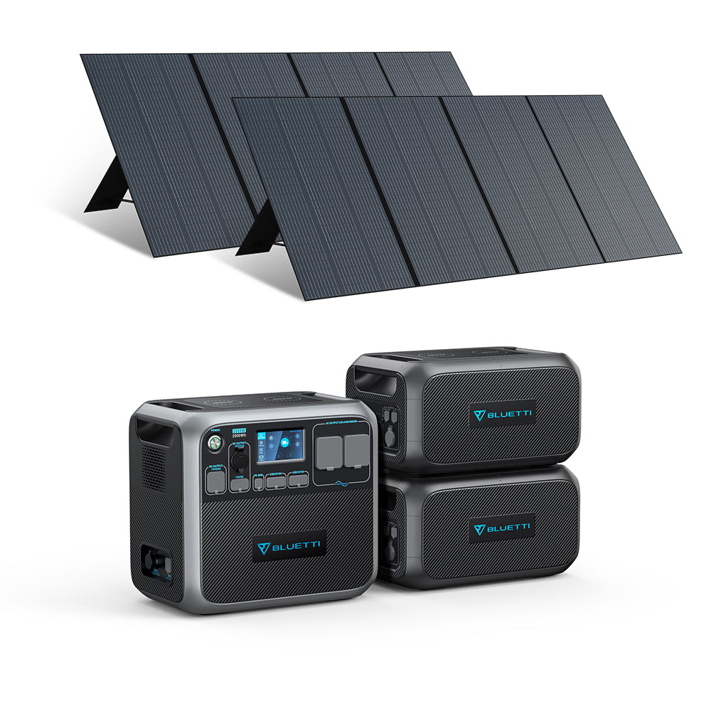 BLUETTI AC200P + B230 + PV350 Solar Generator Kit