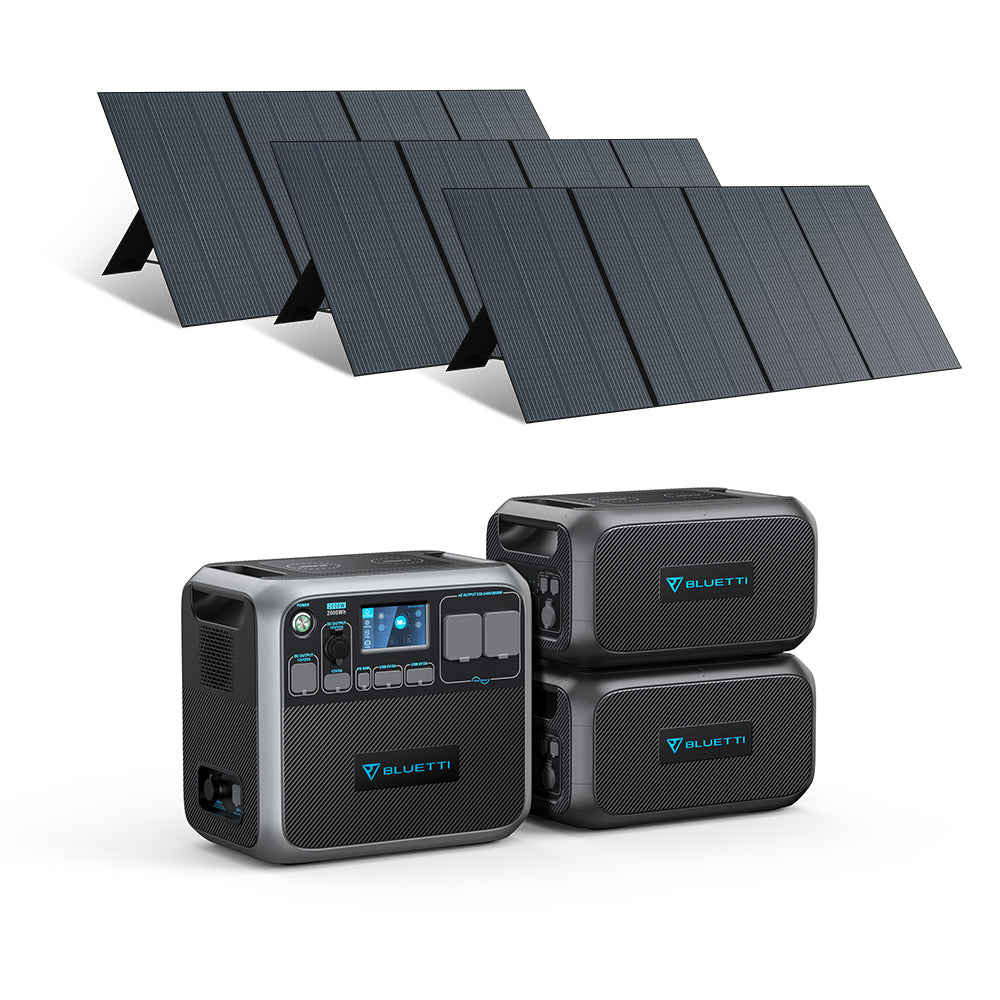 BLUETTI AC200P + B230 + PV350 Solar Generator Kit