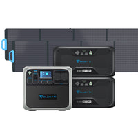 BLUETTI AC200P + B300 + PV200 Solar Generator Kit