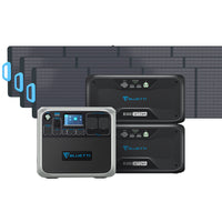 BLUETTI AC200P + B300 + PV200 Solar Generator Kit