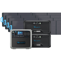 BLUETTI AC200P + B300 + PV200 Solar Generator Kit