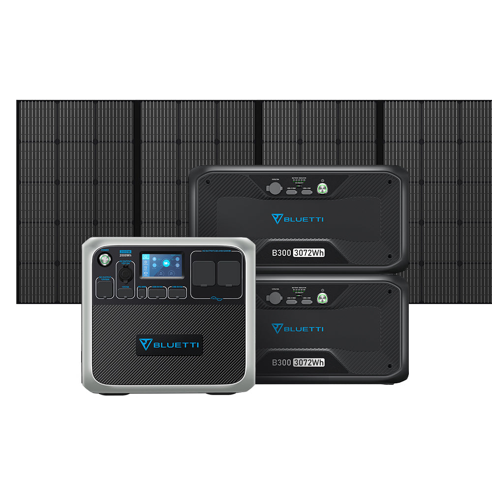 BLUETTI AC200P + B300 + PV350 Solar Generator Kit