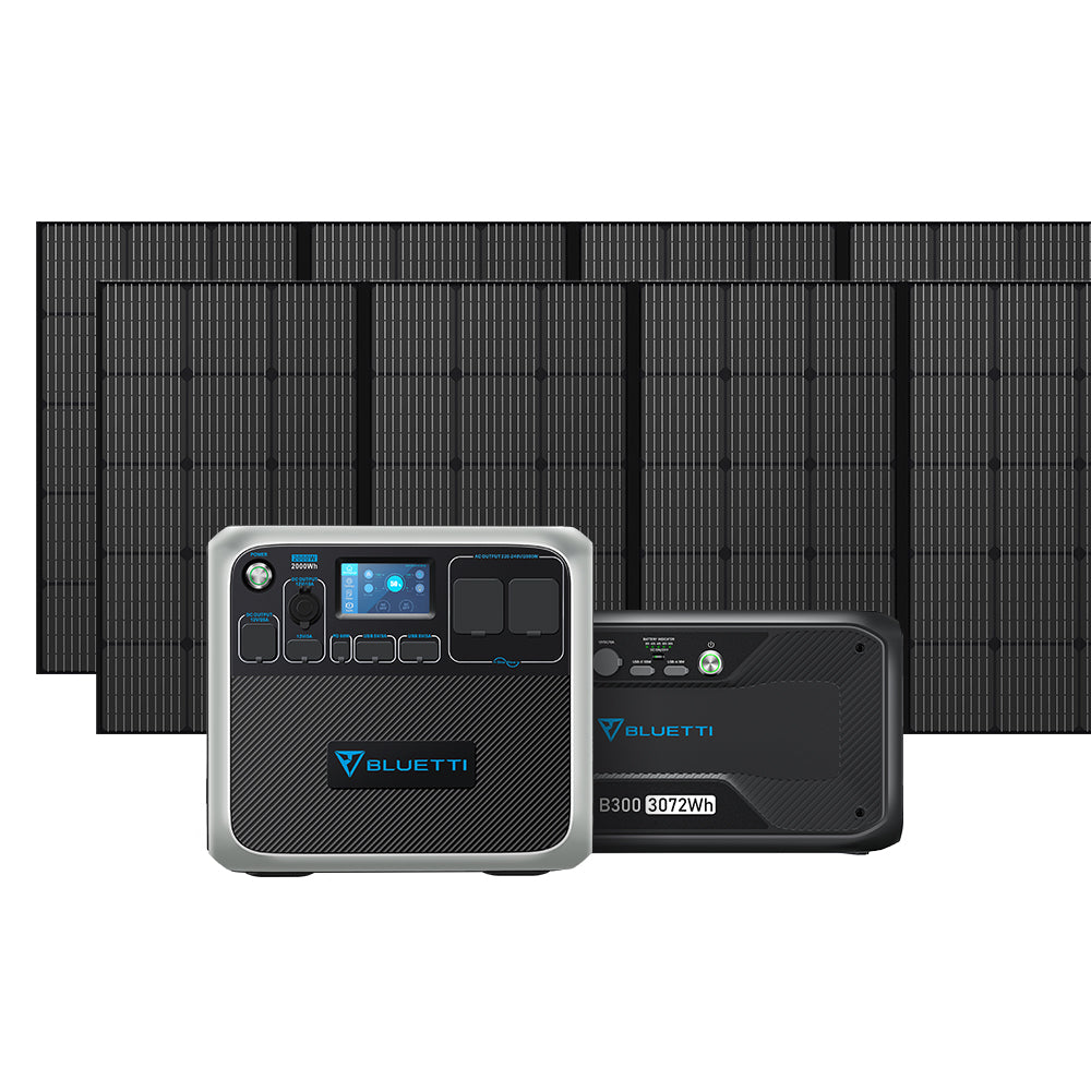 BLUETTI AC200P + B300 + PV350 Solar Generator Kit
