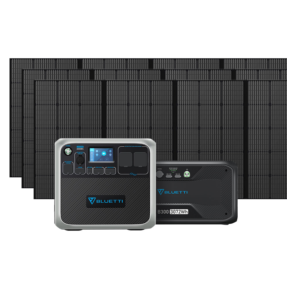 BLUETTI AC200P + B300 + PV350 Solar Generator Kit