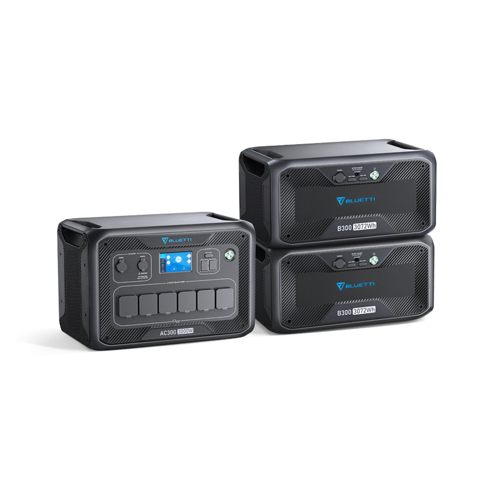 BLUETTI AC300 + B300 Home Battery Backup