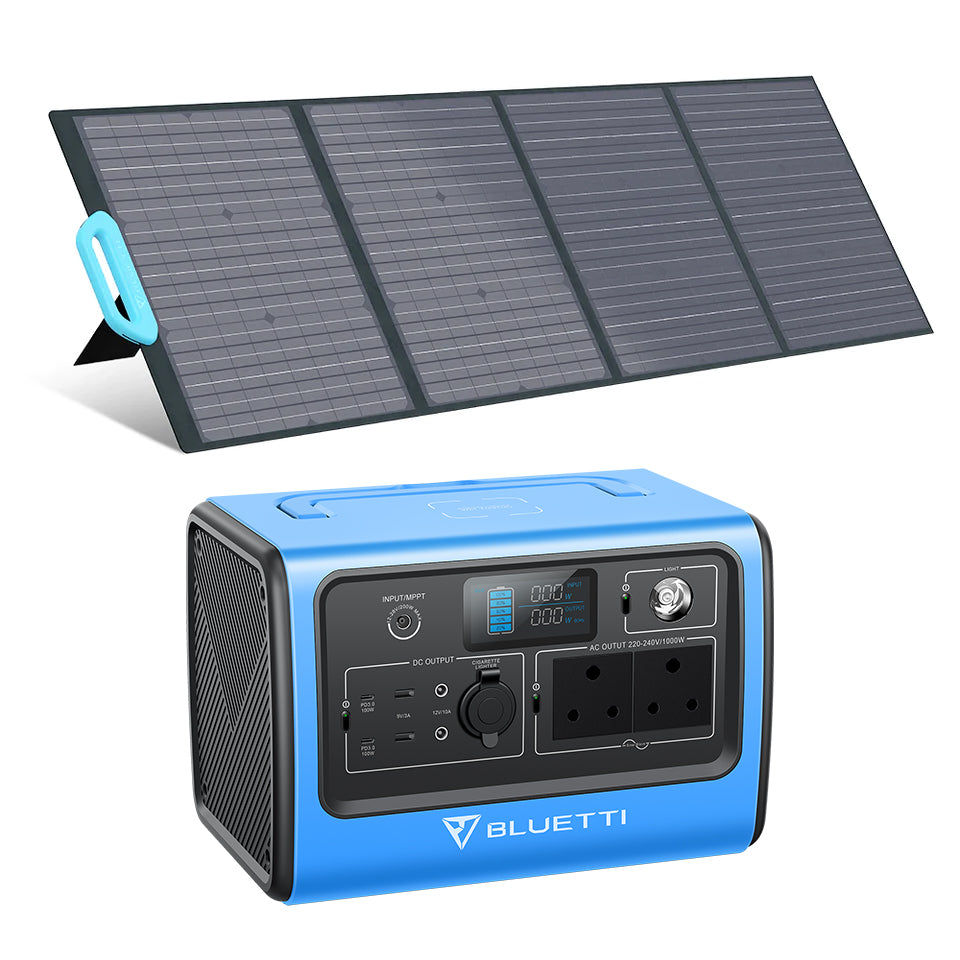 BLUETTI EB70 + PV120 Solar Generator Kit