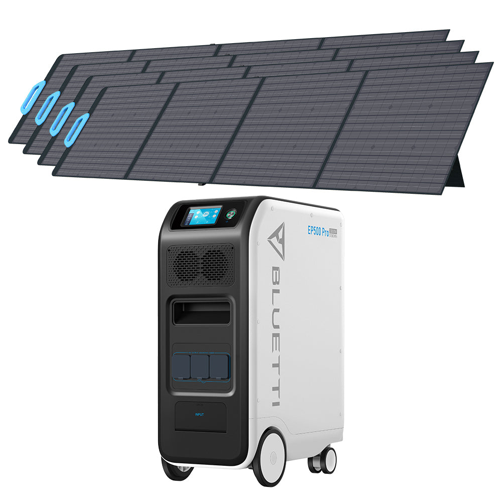 BLUETTI EP500Pro + PV200 Solar Generator Kit