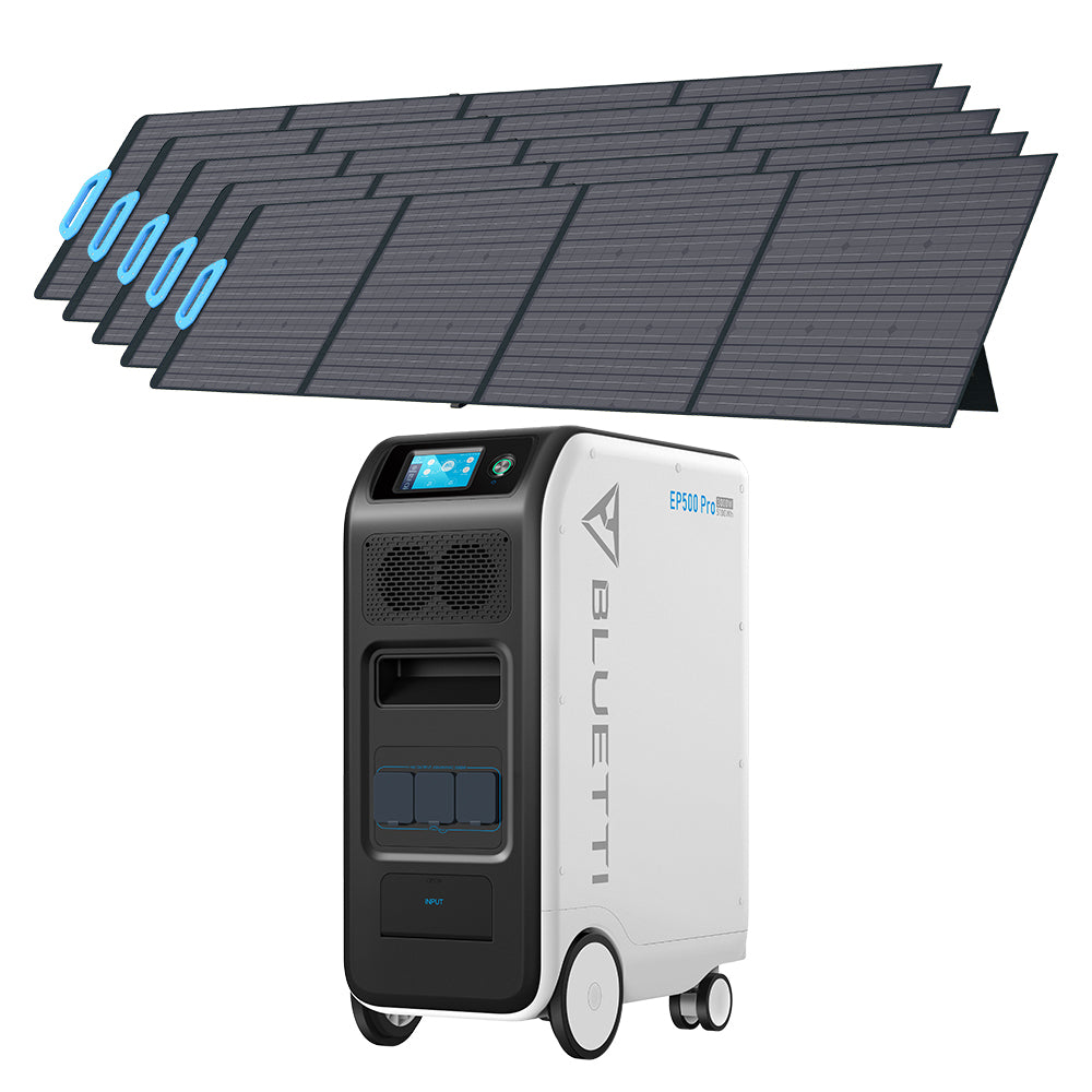 BLUETTI EP500Pro + PV200 Solar Generator Kit